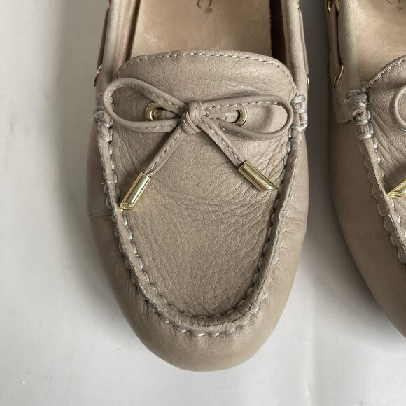 Vionic Virginia Driving Moc Leather Shoes Flats Loafers Women's Size 6 Gray0 - Picture 3 of 14